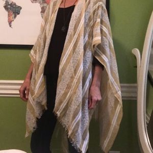 Urban Outfitters open poncho wrap